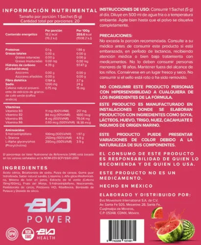 Evo Power – Energía y Enfoque Total
