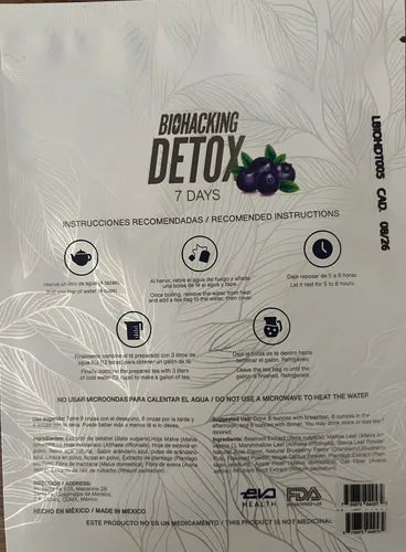 Evo Detox Tea – Limpieza natural y bienestar digestivo
