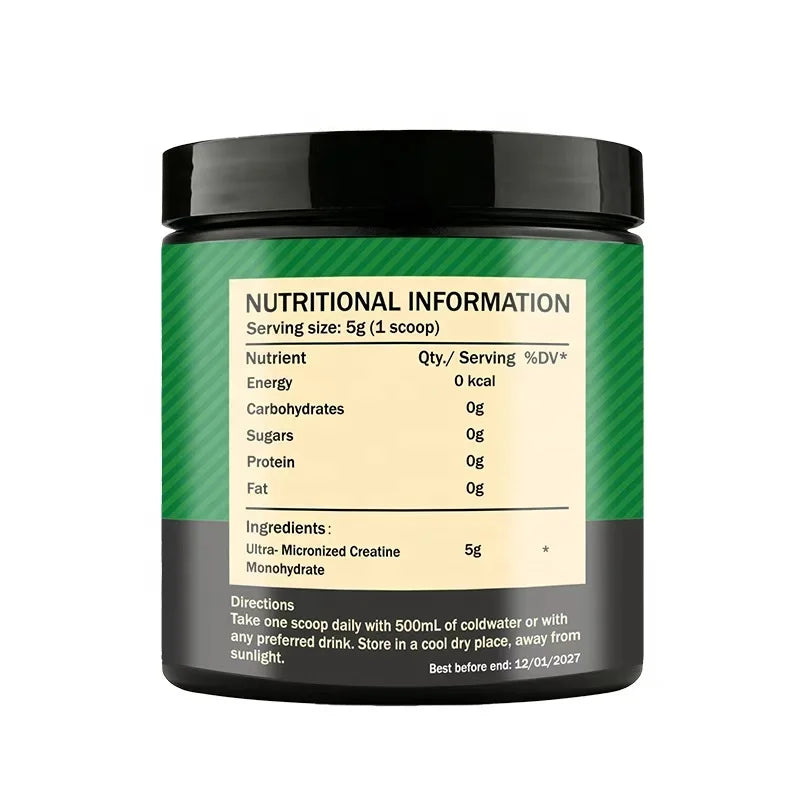 Creatina Monohidrato Pura en Polvo 300g – Natualrise