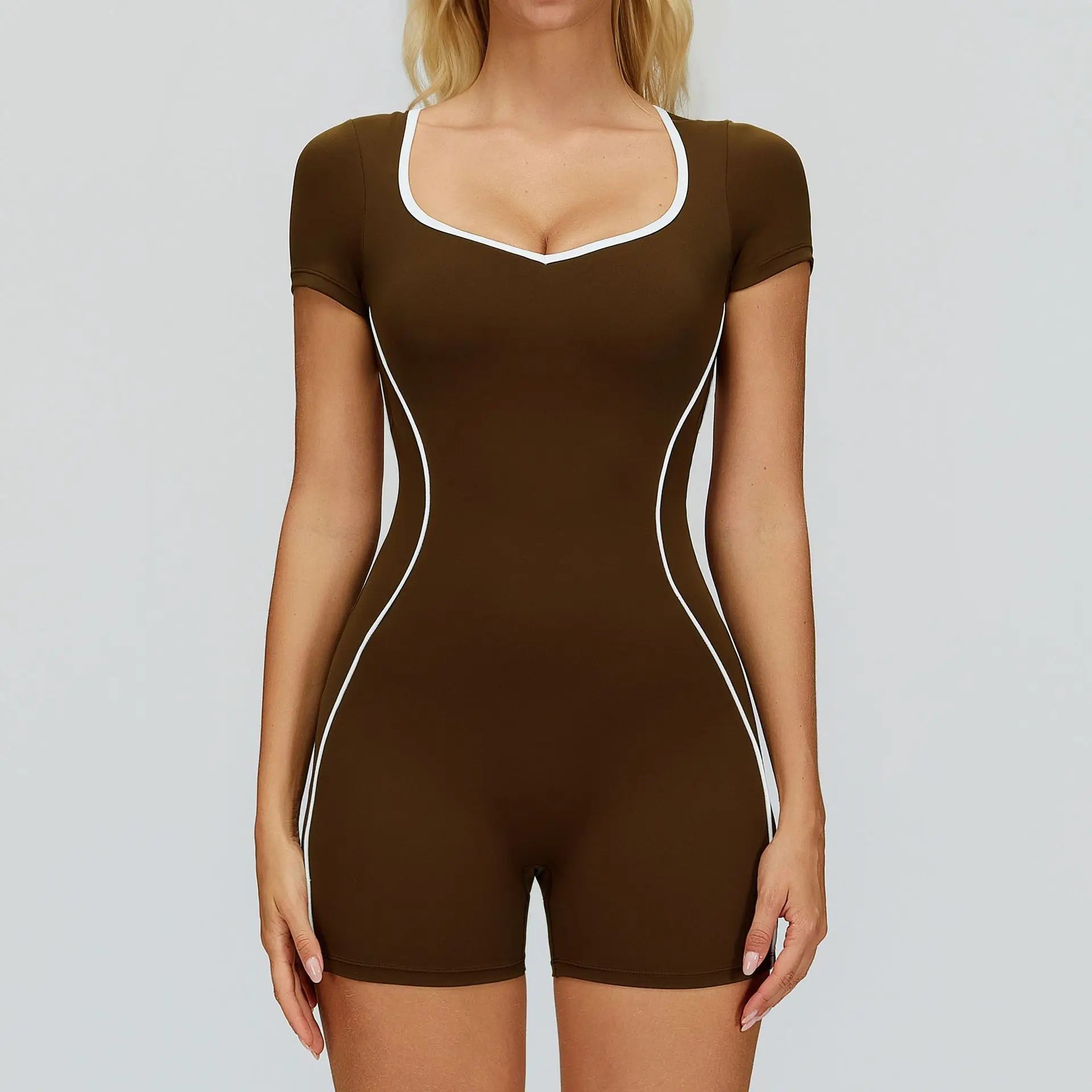 Jumpsuit Espalda Descubierta Push Up