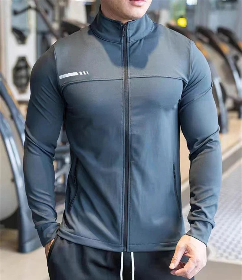 Chaqueta Deportiva con Cremallera – Running y Gym