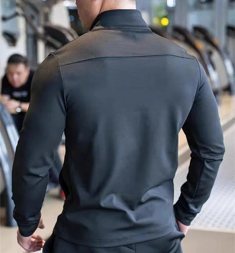Chaqueta Deportiva con Cremallera – Running y Gym