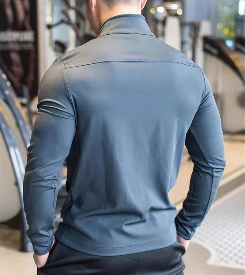 Chaqueta Deportiva con Cremallera – Running y Gym