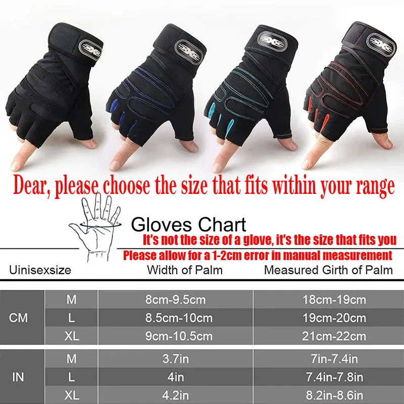 Guantes Fitness con Muñequera