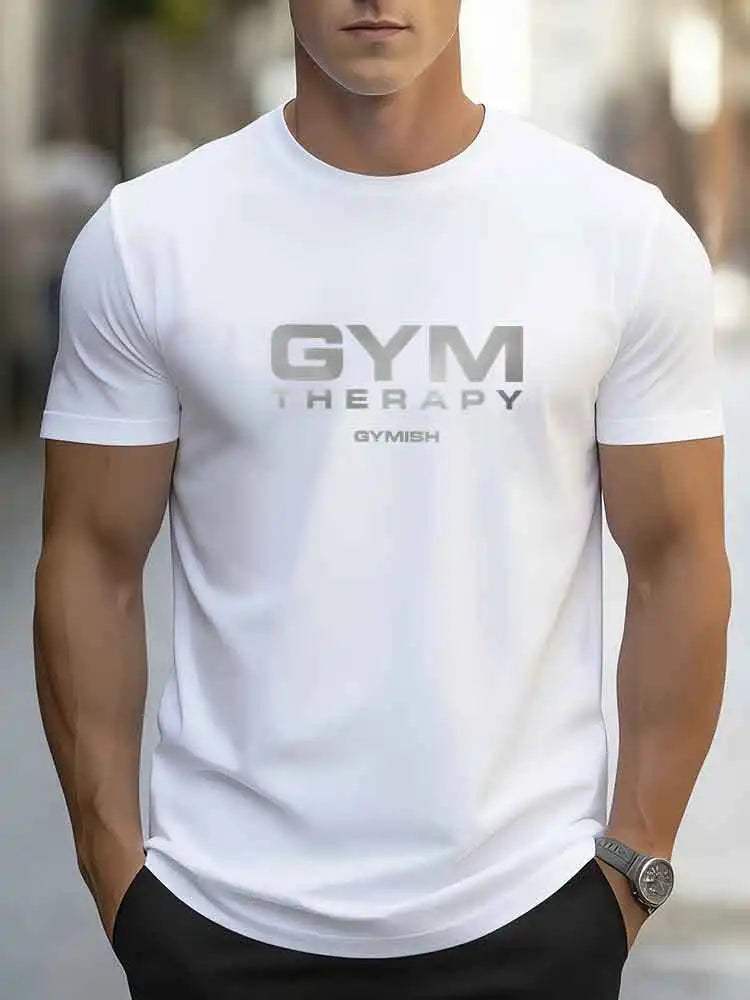 Camiseta Deportiva Estampada  – Gym y Fitness