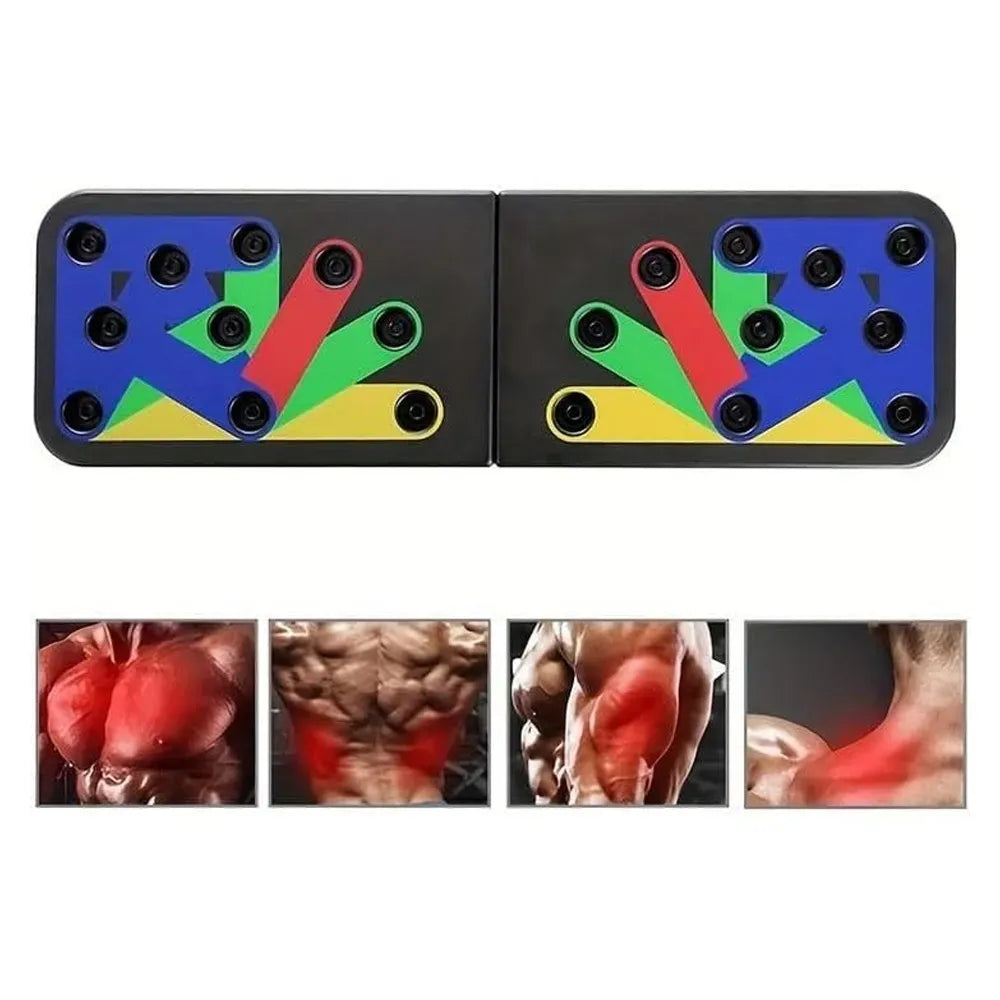 Tabla Push-Up Plegable – Pecho, Hombros y Tríceps