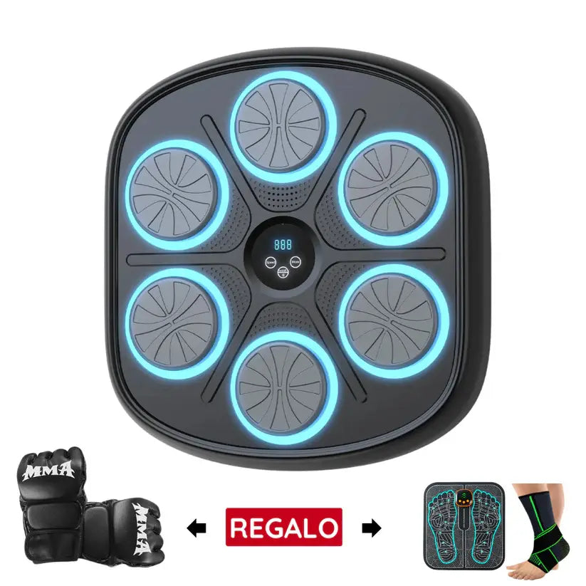 Máquina de Boxeo Musical con Bluetooth