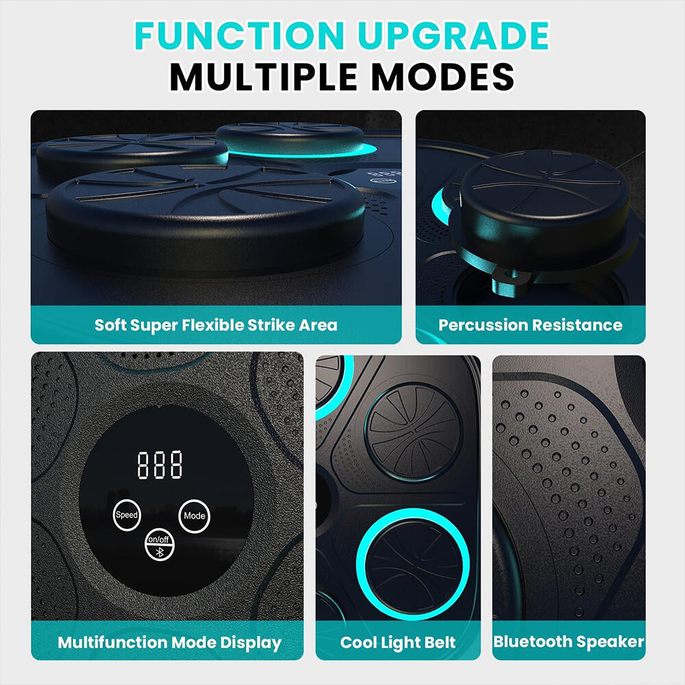 Máquina de Boxeo Musical con Bluetooth