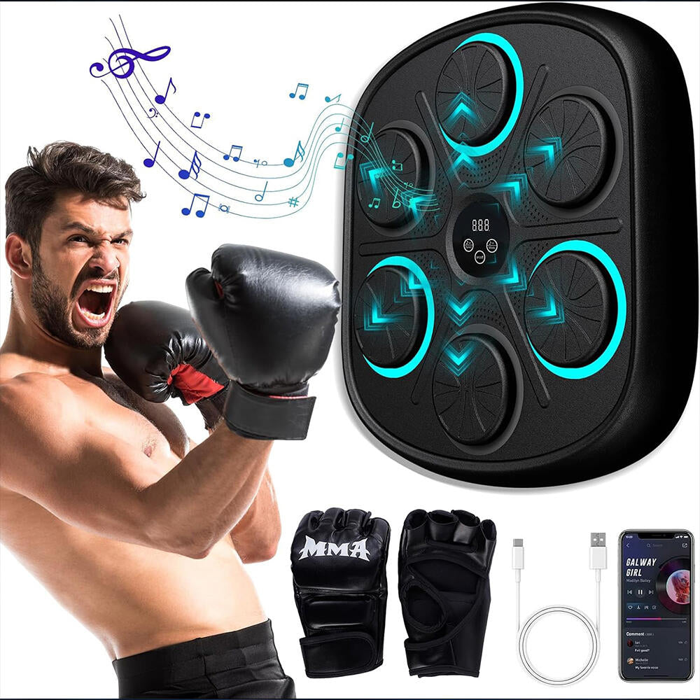 Máquina de Boxeo Musical con Bluetooth
