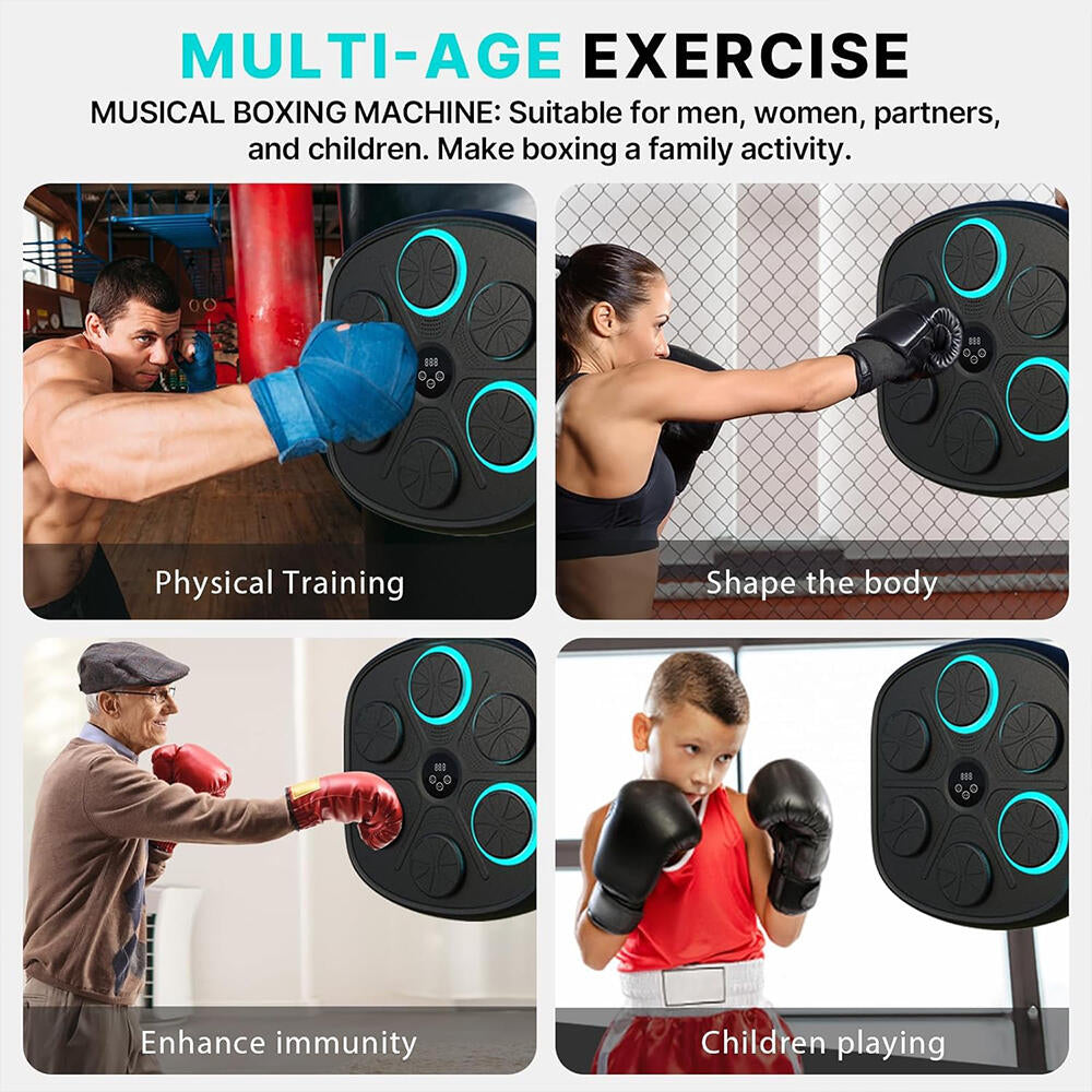Máquina de Boxeo Musical con Bluetooth