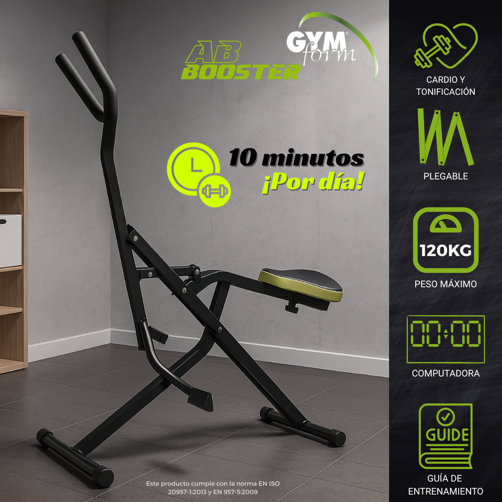 Ab Booster Plus – Máquina Multifuncional Plegable